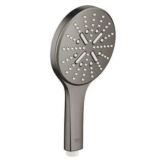 Nu rata Para dus de mana 3 jet Grohe Rainshower Smartactive 130 antracit mat (brushed hard graphite) 26574AL0