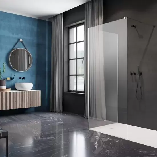 Bestseller Cabina de dus rectangulara, tip Walk-In, crom lucios, Radaway Modo New IV