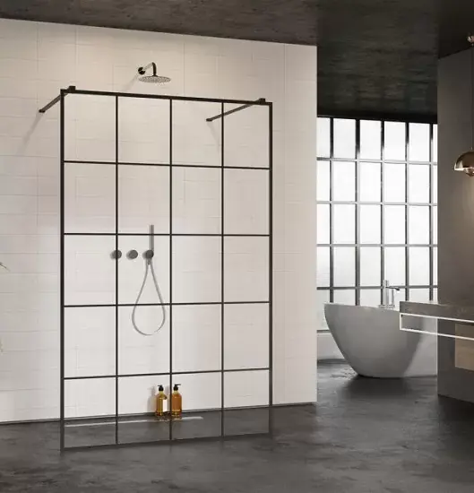 Vezi acum Perete de dus tip Walk-In, Radaway Modo New Black I Factory