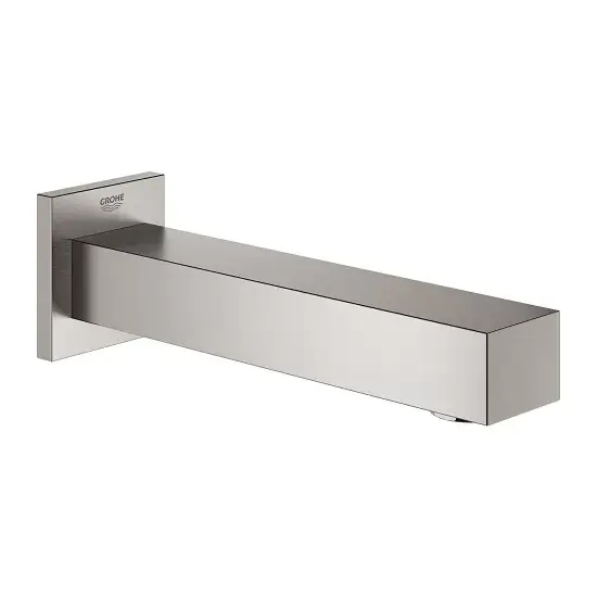 Pipa umplere cada baie Grohe Eurocube crom mat (supersteel) 13303DC0 Preț redus