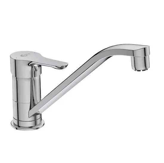 Popular Baterie de bucatarie monocomanda, pentru sisteme cu presiune scazuta de apa ND, Ideal Standard Alpha BC663AA