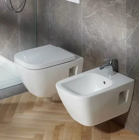 Capac vas wc soft close, dreptunghiular, balamale alama, Geberit Selnova Square 501.556.01.1 Reducere