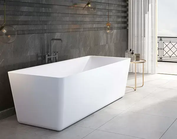 Cada de baie freestanding, dreptunghiulara, Florida Quadro New 150, WS204-150 Cumpără online