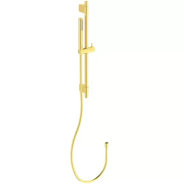 Preferatul clienților Set de dus cu para bara 60 cm si furtun, auriu mat (brushed gold), Ideal Standard Idealrain Stick A7616A2