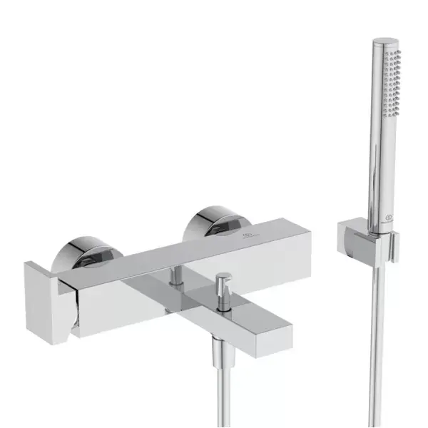 Baterie cada dus monocomanda, cu set de dus, crom, Ideal Standard Extra BD514AA Preț promoțional