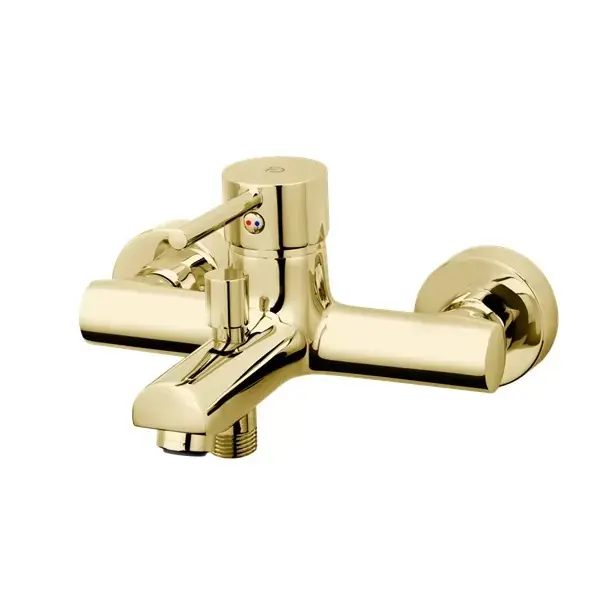 Baterie cada dus monocomanda, fara set de dus, auriu lucios, FDesign Flusso FD1-FLS-1-55 Vezi acum