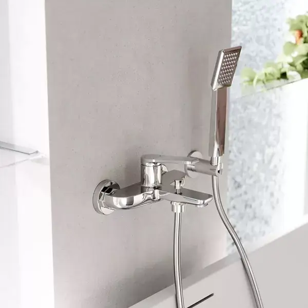 Baterie cada dus monocomanda, fara set de dus, crom, FDesign Seppia FD1-SPA-1-11 Noutate