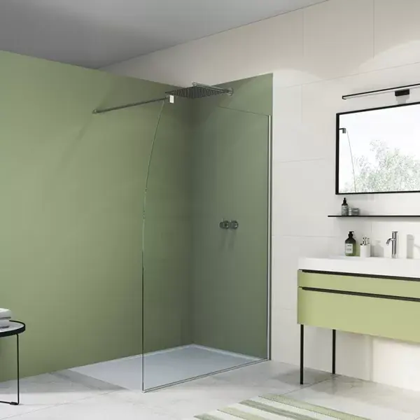 Calitate înaltă Perete de dus tip Walk-In, cu profil compensator de fixare pe perete, Ronal Easy Segel STR4PS