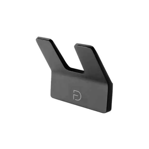 Cuier dublu pentru halat baie, negru mat, FDesign Piazza FD6-PZA-08-22 Retur ușor