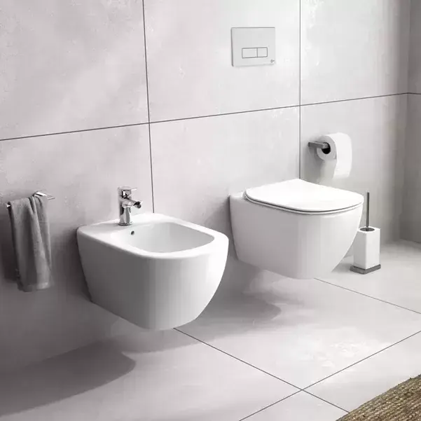 Vas WC suspendat Rimless, alb mat, Ideal Standard Tesi T4932V1 Discount