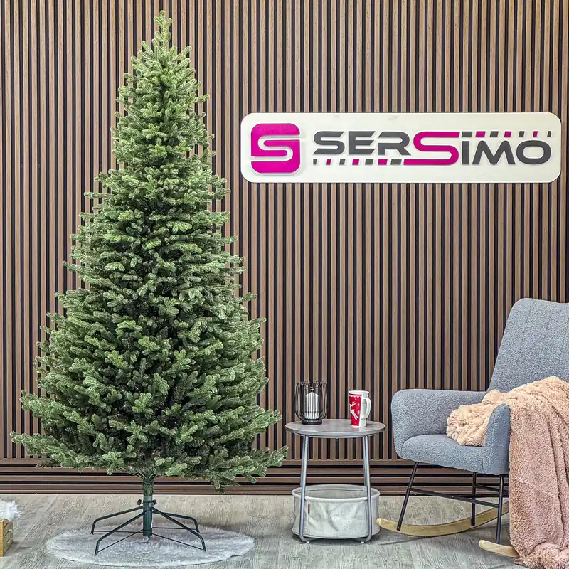 Brad artificial Christmas Deluxe by Sersimo, Viena Slim, 2D+3D, 230cm Cumpără acum