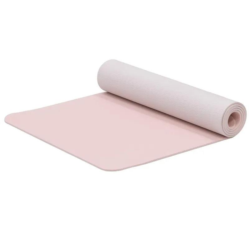 Doar azi Saltea fitness antiderapanta din TPE, 183x61x1 cm, cu curea transport, roz