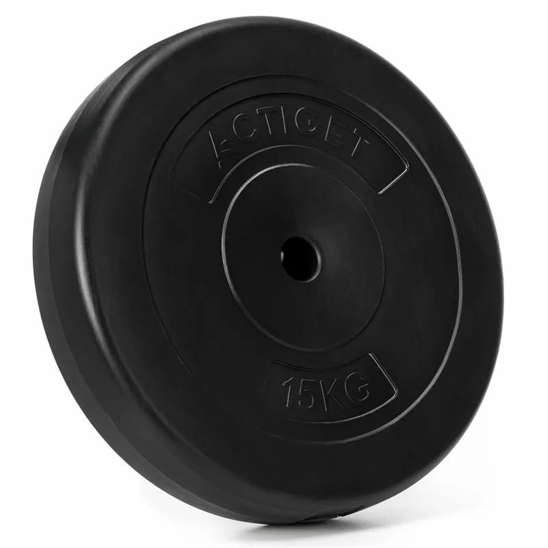 Disc greutate haltera 15 kg, 31 mm, compozit bitumic, PP, 37×7 cm, negru Nu rata