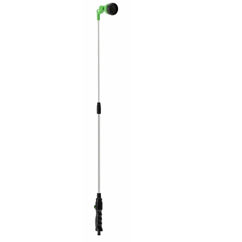 Noutate Pistol telescopic pentru udare gradina cu 8 functii de pulverizare, aluminiu, lungime reglabila 71-106 cm