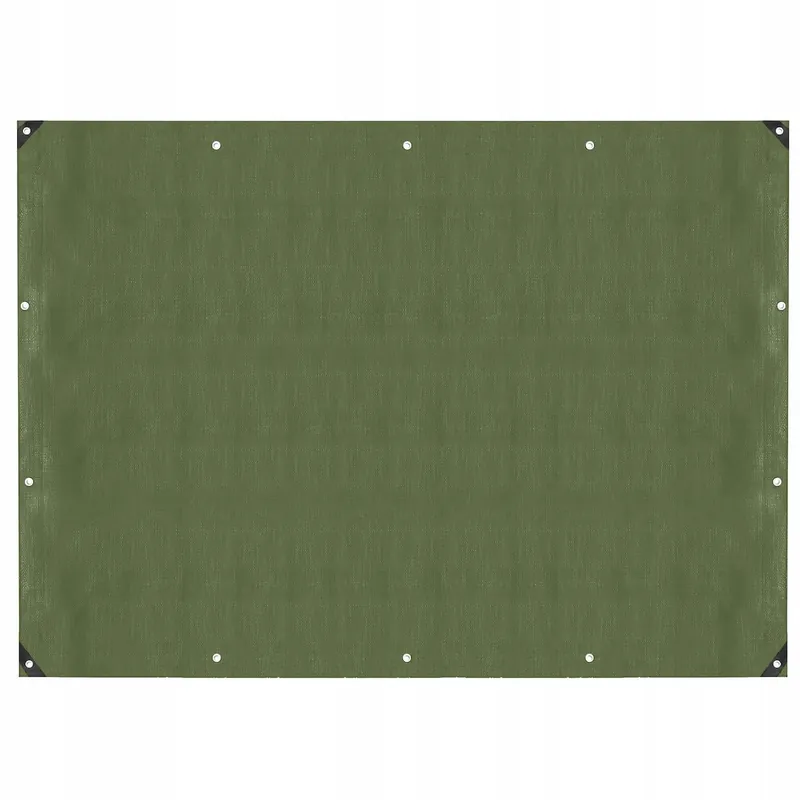 Prelata din polietilena impermeabila laminata, 120g/m2, 4x7m, verde Expediere rapidă