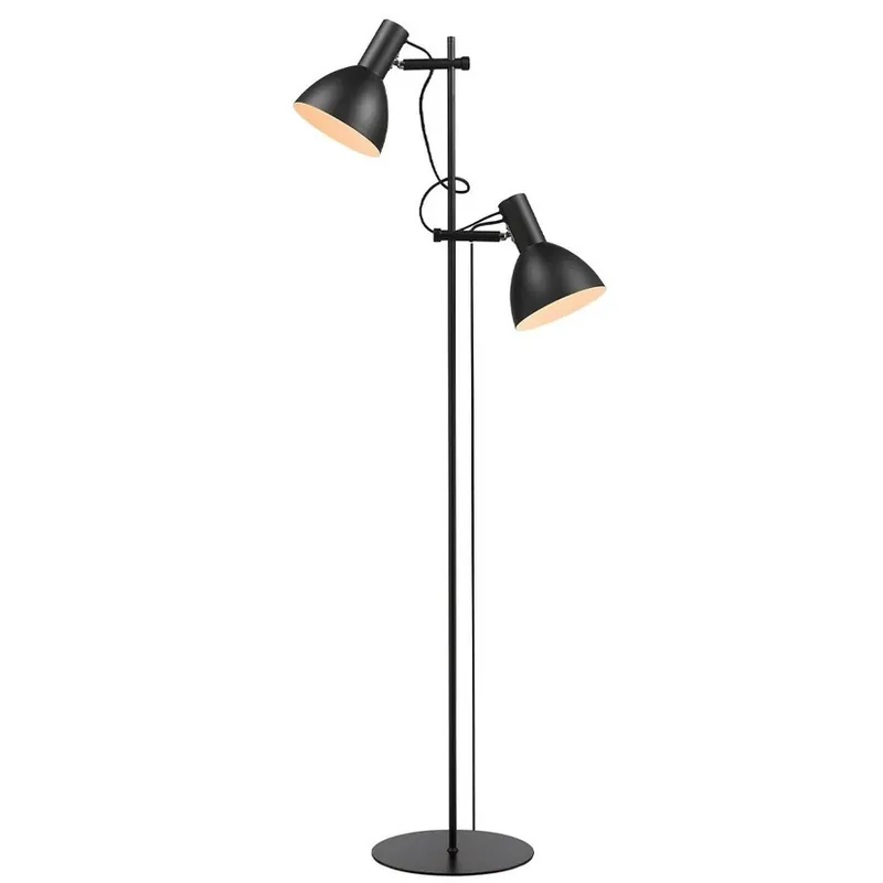 Preț mic Baltimore Lampadar 2L Black - Halo Design