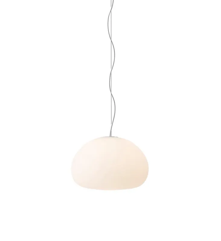 Calitate înaltă Fluid Lustră Pendul ø23 Opal White - Muuto