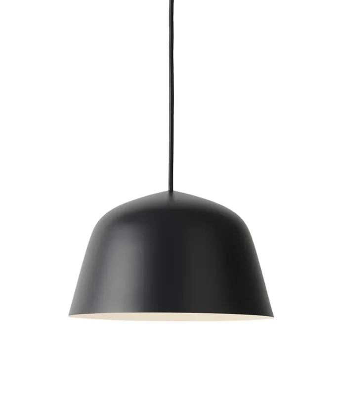 Ambit Lustră Pendul Ø25 Black - Muuto Cumpărături sigure