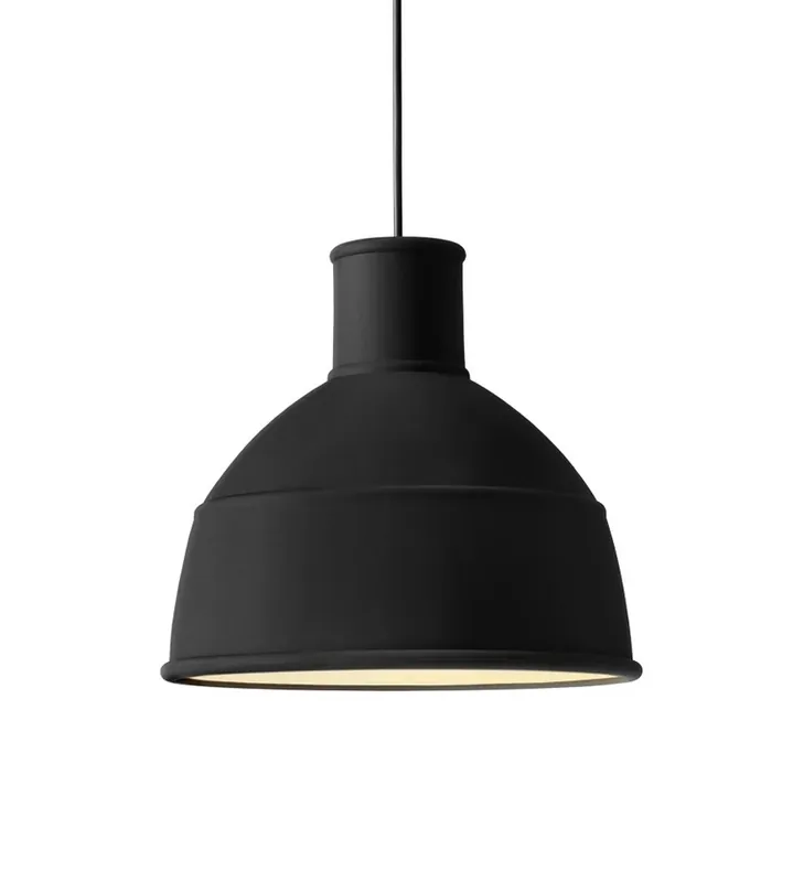 Chilipir Unfold Lustră Pendul Black - Muuto