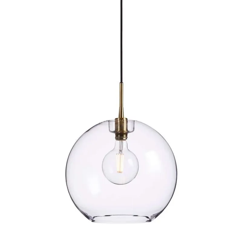 Discount Gloria Lustră Pendul Ø380 Brass/Clear Glass - Belid