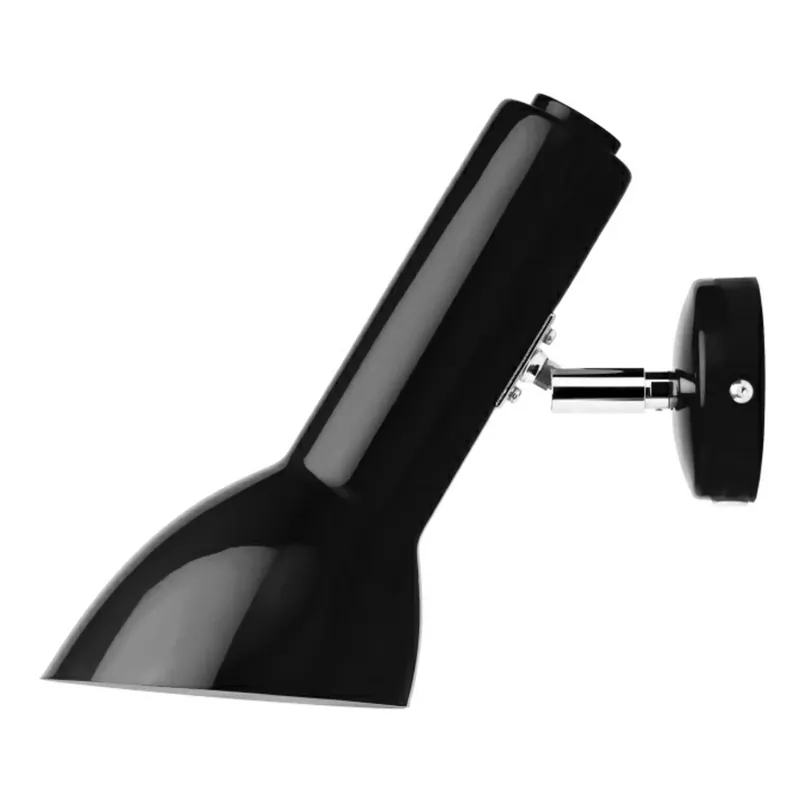 Oblique Aplică de Perete Black Glossy - Cph Lighting Lichidare de stoc
