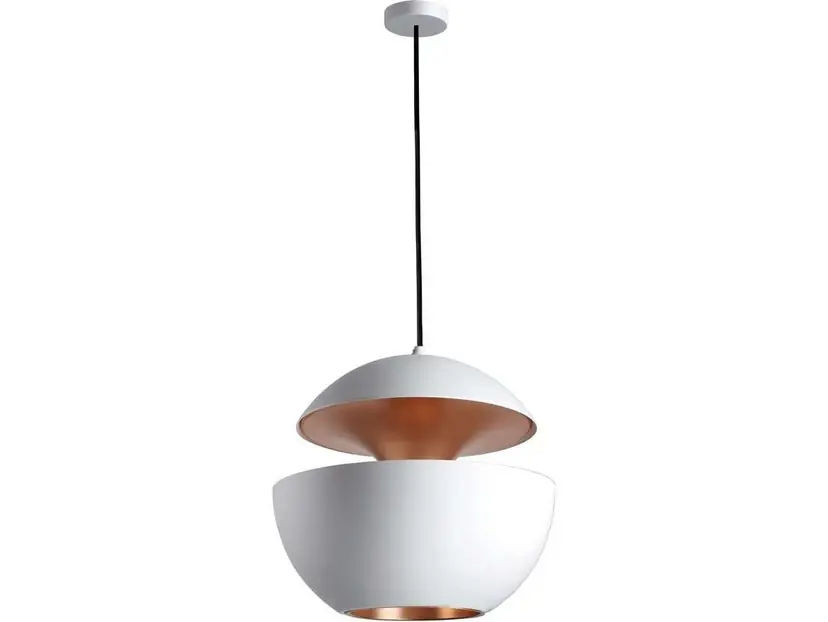 Here Comes The Sun Lustră Pendul ø450 White/Copper - DCW Nu rata