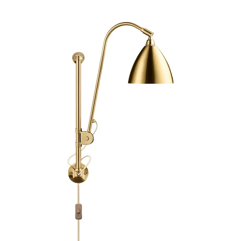 Noutate Bestlite BL5 Aplică de Perete ø16 Brass/Brass - GUBI