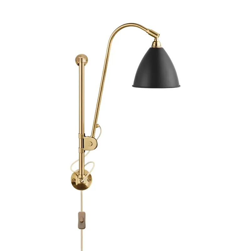 Ultima șansă Bestlite BL5 Aplică de Perete ø16 Brass/Black - GUBI