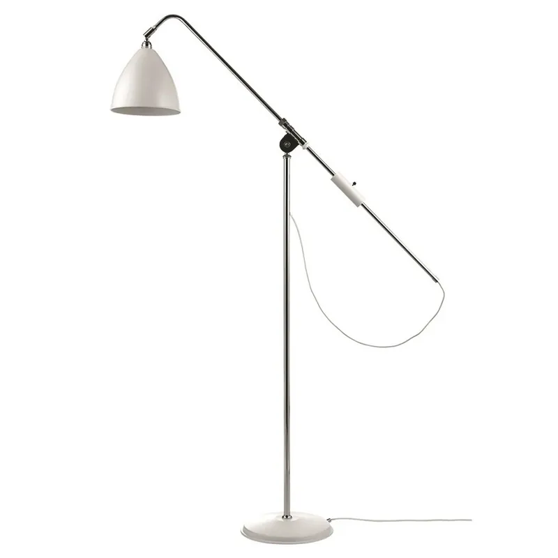 Cumpără online Bestlite BL4 Lampadar ø21 Chrome/Matte White - GUBI