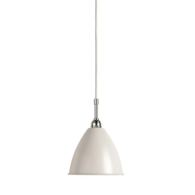 Reducere specială Bestlite BL9 Lustră Pendul ø16 Chrome/Matte White - GUBI