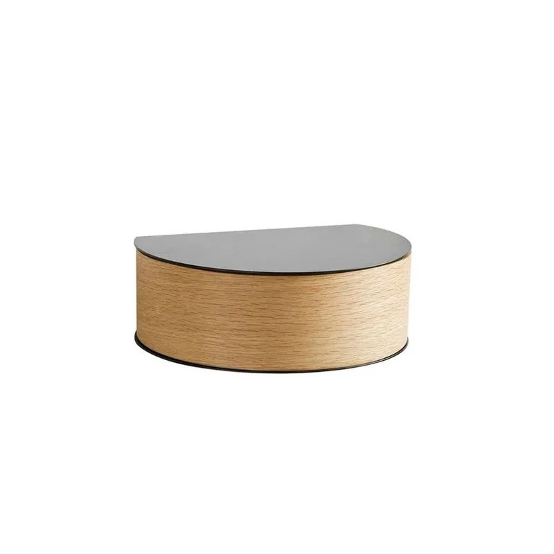 Wallie Wall Drawer Oak/Black - Woud Ofertă de sezon
