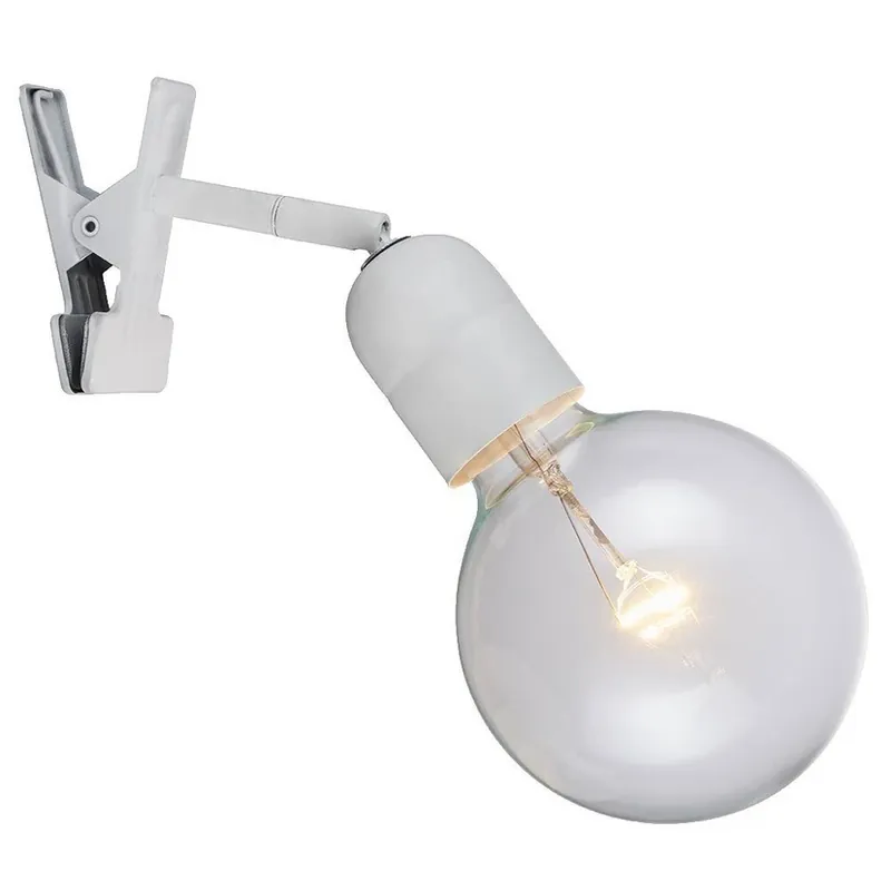 Reduceri Elegance Lampă cu Clips White - Halo Design