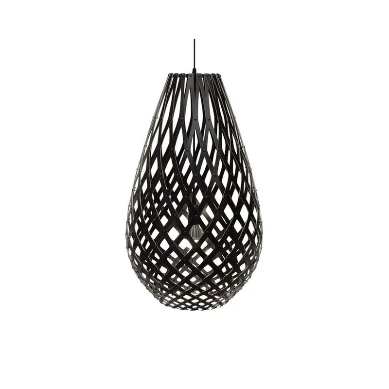 Koura Lustră Pendul H100 Black 2 Sides - David Trubridge Expediere rapidă