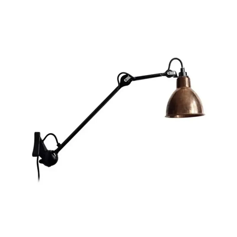 222 Aplică de Perete Black/Raw Copper/White - Lampe Gras Retur gratuit
