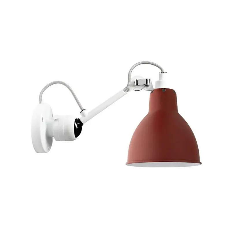 Promoție 304 Aplică de Perete White/Red (Nu Întrerupător) - Lampe Gras