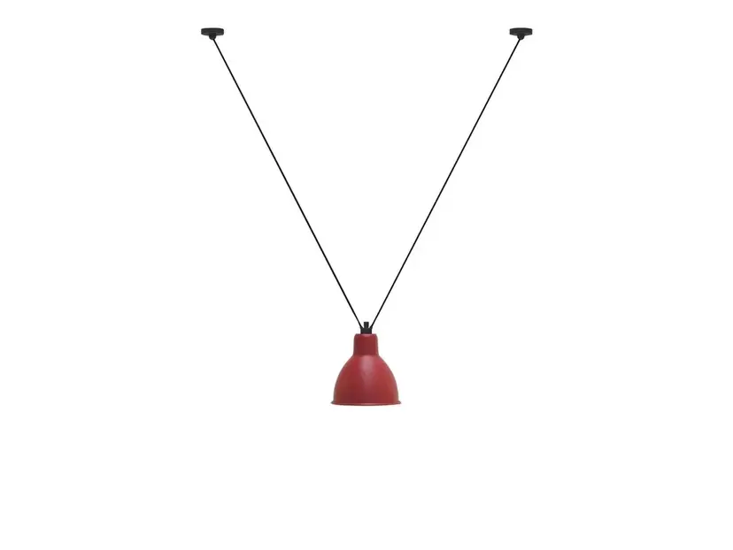 323 XL Lustră Pendul Round Red - Lampe Gras Super ofertă