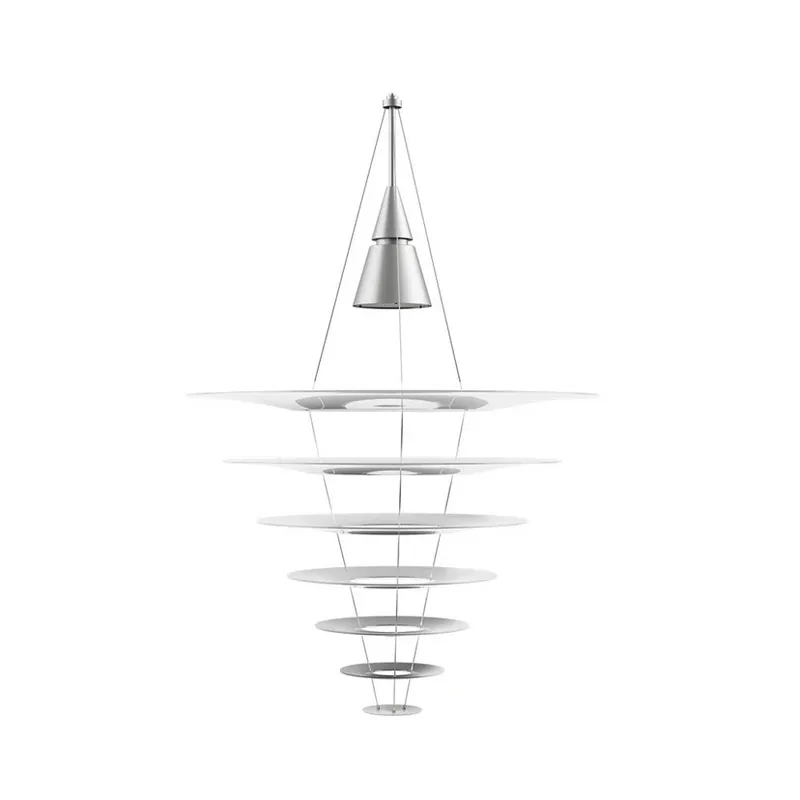 Ultima șansă Enigma 825 LED Lustră Pendul Brushed Alu - Louis Poulsen