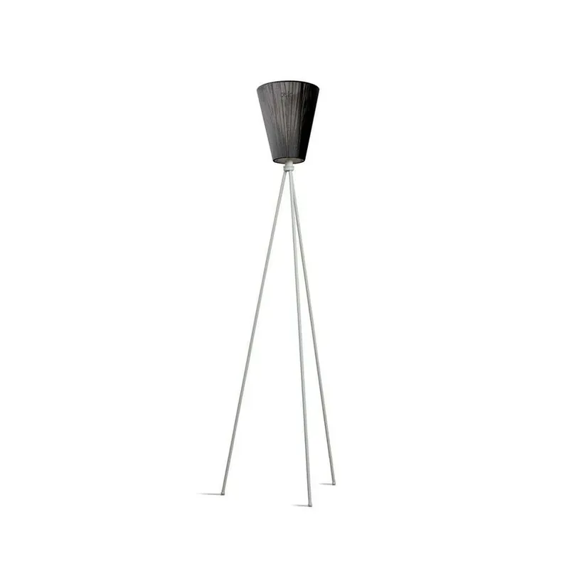 Oslo Wood Lampadar Light Grey/Black - Northern Mai ieftin