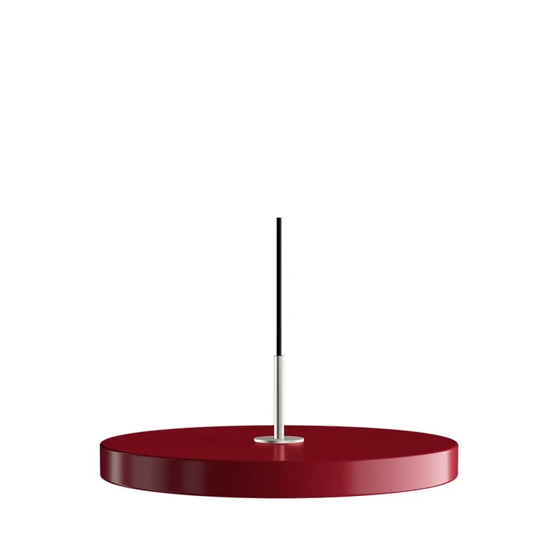 Asteria Plus Lustră Pendul Medium Ruby Red/Steel Top - UMAGE Preț redus