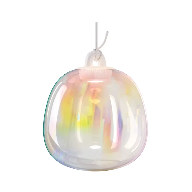 Oblò Lustră Pendul Small 3000K Rainbow/Alb - Lodes Promoție