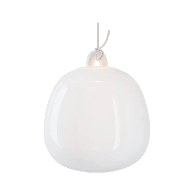 Oblò Lustră Pendul Small 3000K Silk Alb/Alb - Lodes Popular