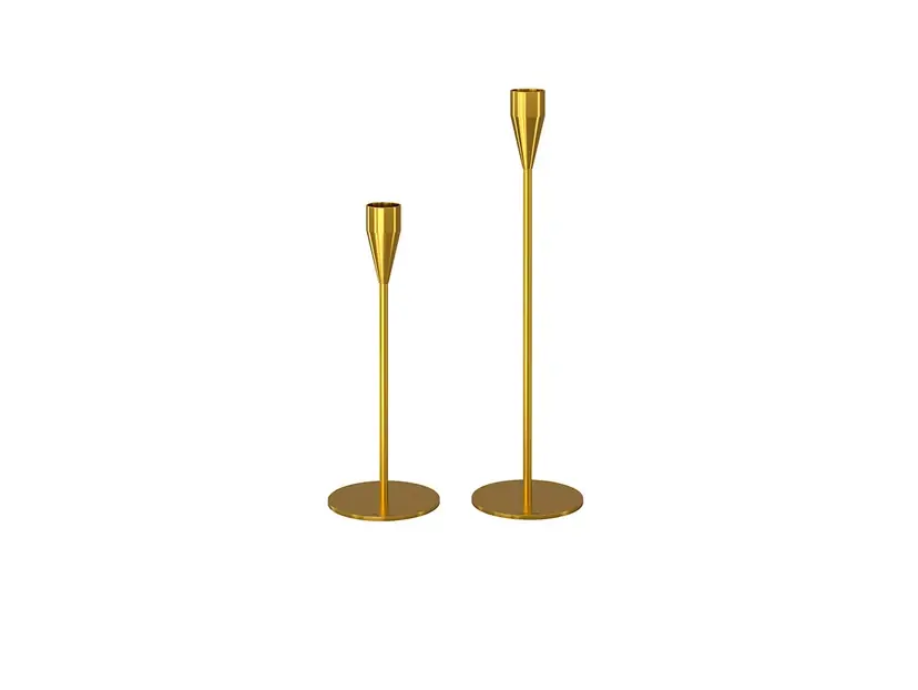 Ieftin Venus & Jupiter Suport pentru Lumânări Set Brass - Piet Hein