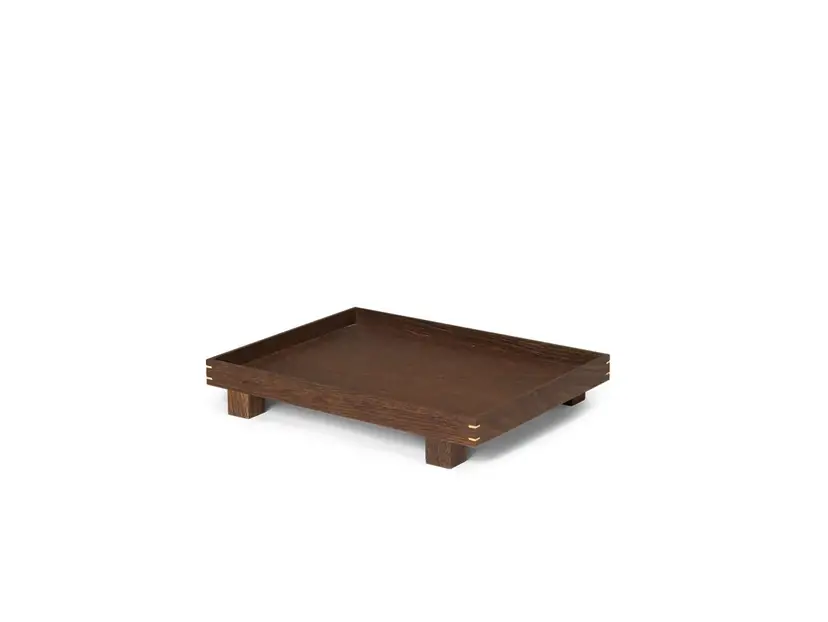 Reducere de preț Tavă Bon Small Smoked Oak - ferm LIVING