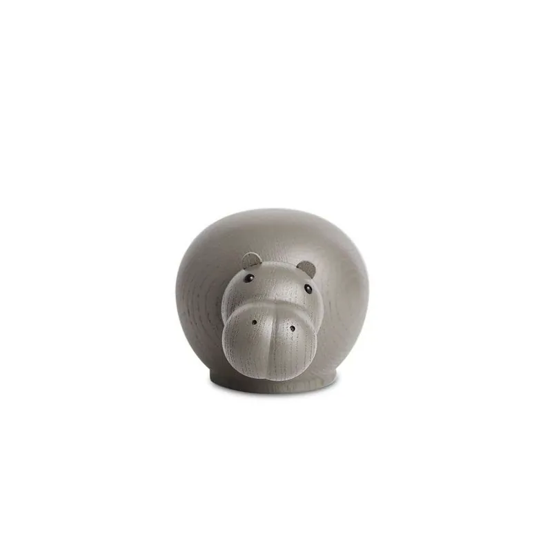 Hibo Hippopotamus Medium Taupe - Woud Reducere de preț