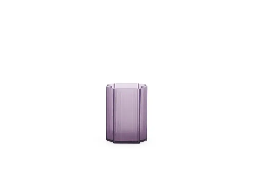 Reducere Okra Vase Low Violet - Kartell