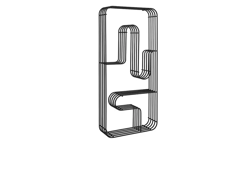 Curva Display Raft Rectangular Negru - AYTM Reducere
