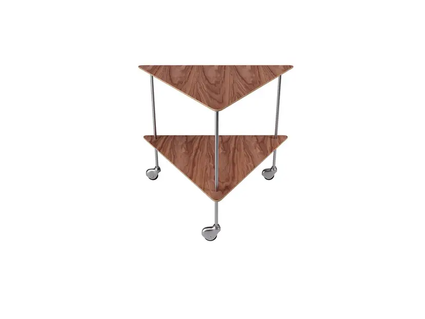 Bestseller AJ Cărucior Walnut - Fritz Hansen