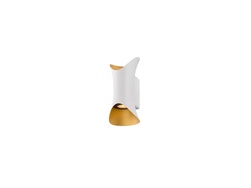 Modela Aplică de Perete Up/Down White/Gold - SLV Super ofertă