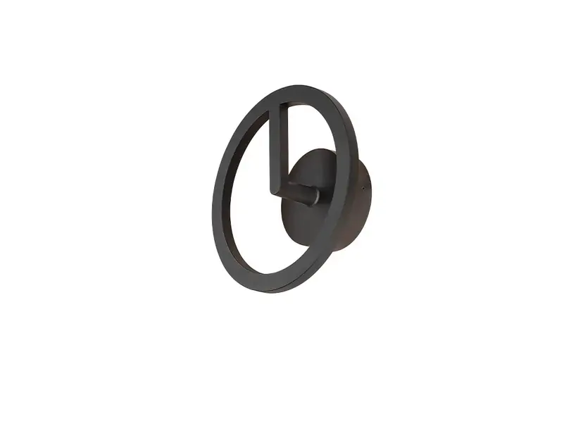Reducere specială Q-Ring Aplică de Perete 3000K IP65 Black - SLV