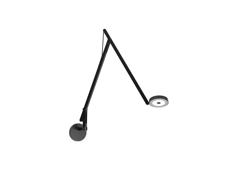 String W2 Aplică de Perete DTW Matt Black/Black - Rotaliana Cel mai bun preț